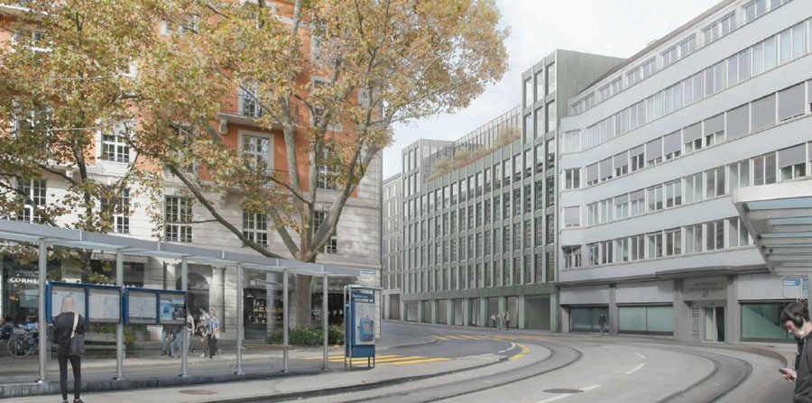 Bürohaus AXA Stampfenbachstrasse Zürich